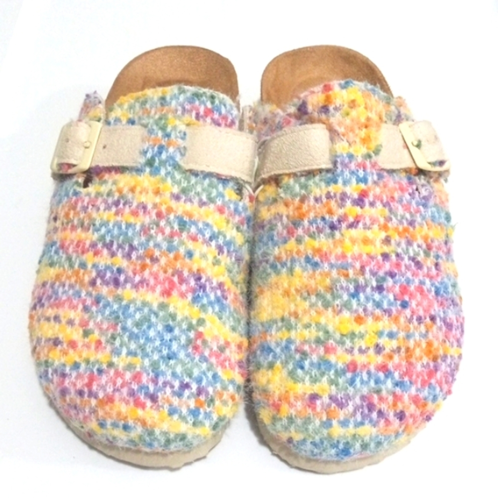 ROCKET DOG GIRLS MULTICOLOR BOHO MULES Slip-on Clogs Mules Shoes Size 3 NWT